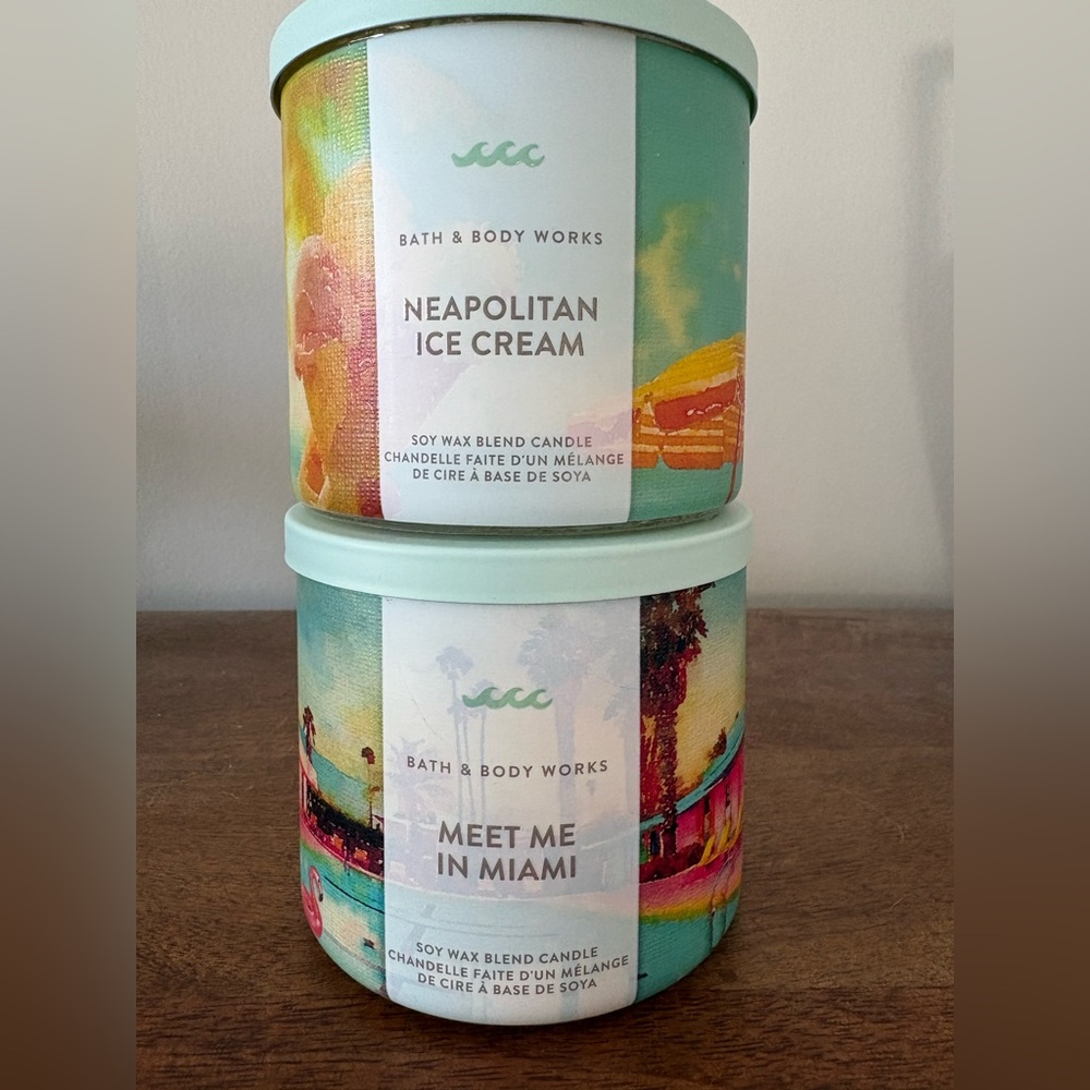 Summer 3-Wick Candle Bundle